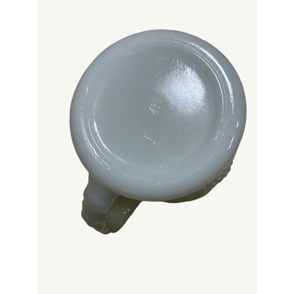 Grog White Milk Glass Mug 1970's BC Comics Johnny Hart Caveman Cup Vintage - Picture 5 of 9